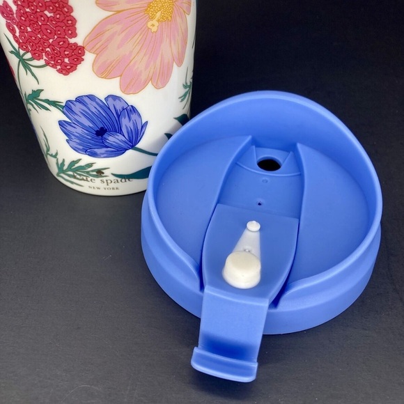 Kate Spade 20oz Insulated Blossom Tumbler Travel To Go Cup New York - Picture 9 of 10